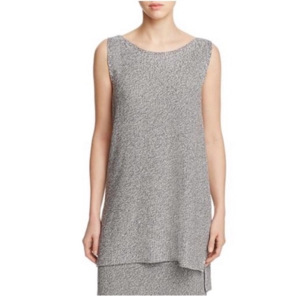 🕊EILEEN FISHER🕊 TENCEL HI-LOW TUNIC SWEATER🕊
